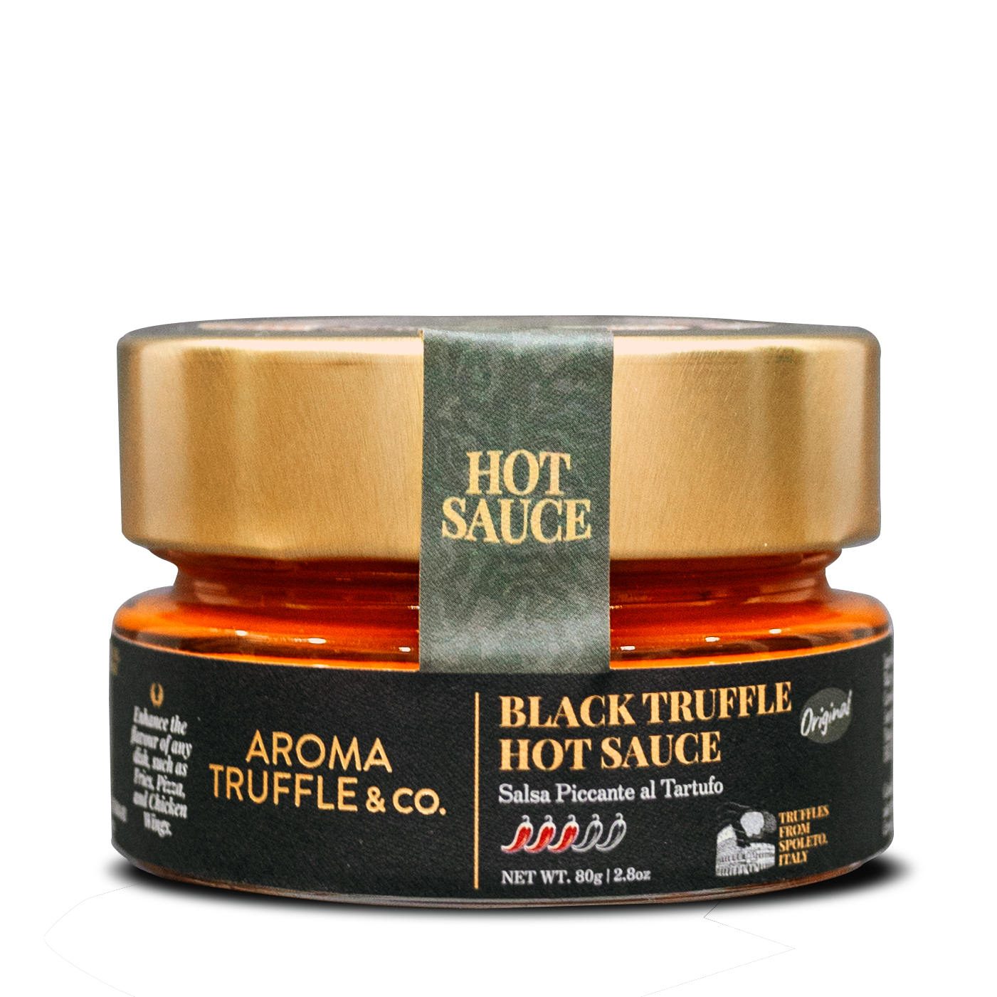 Black Truffle Hot Sauce - Original (80g) (exp: 01-09-25 dd-mm-yr)