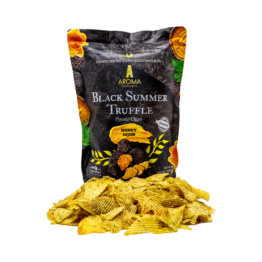 Black Summer Truffle Potato Chips (Honey Dijon) Aroma Truffle PH