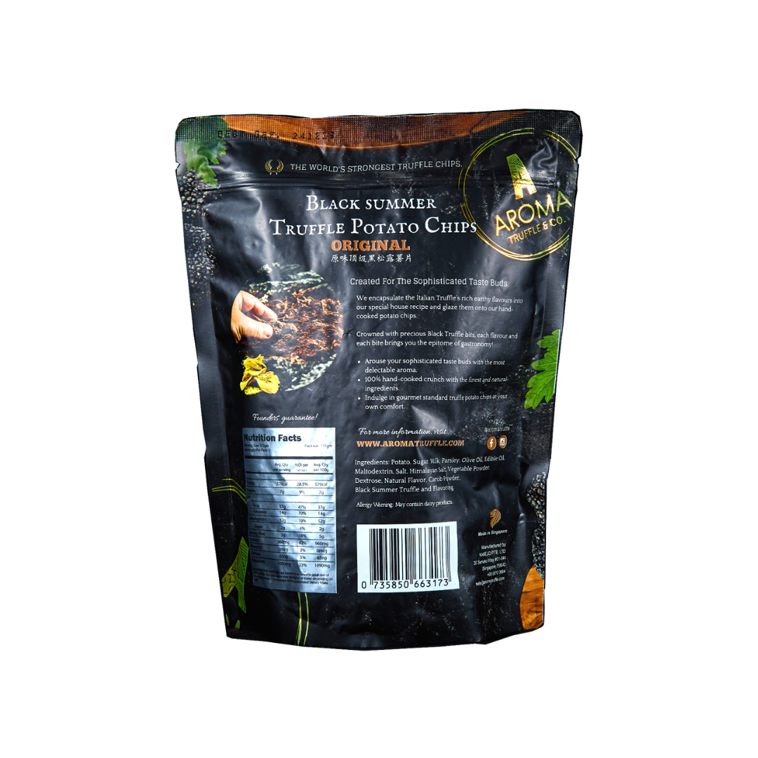 Black Summer Truffle Potato Chips (Original) Aroma Truffle PH