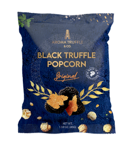 Pillow Pouch Black Summer Truffle Popcorn - Original 45G