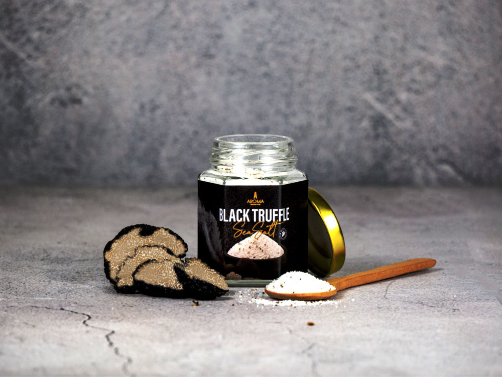 Black Truffle Sea Salt 45g (with real truffle bits)