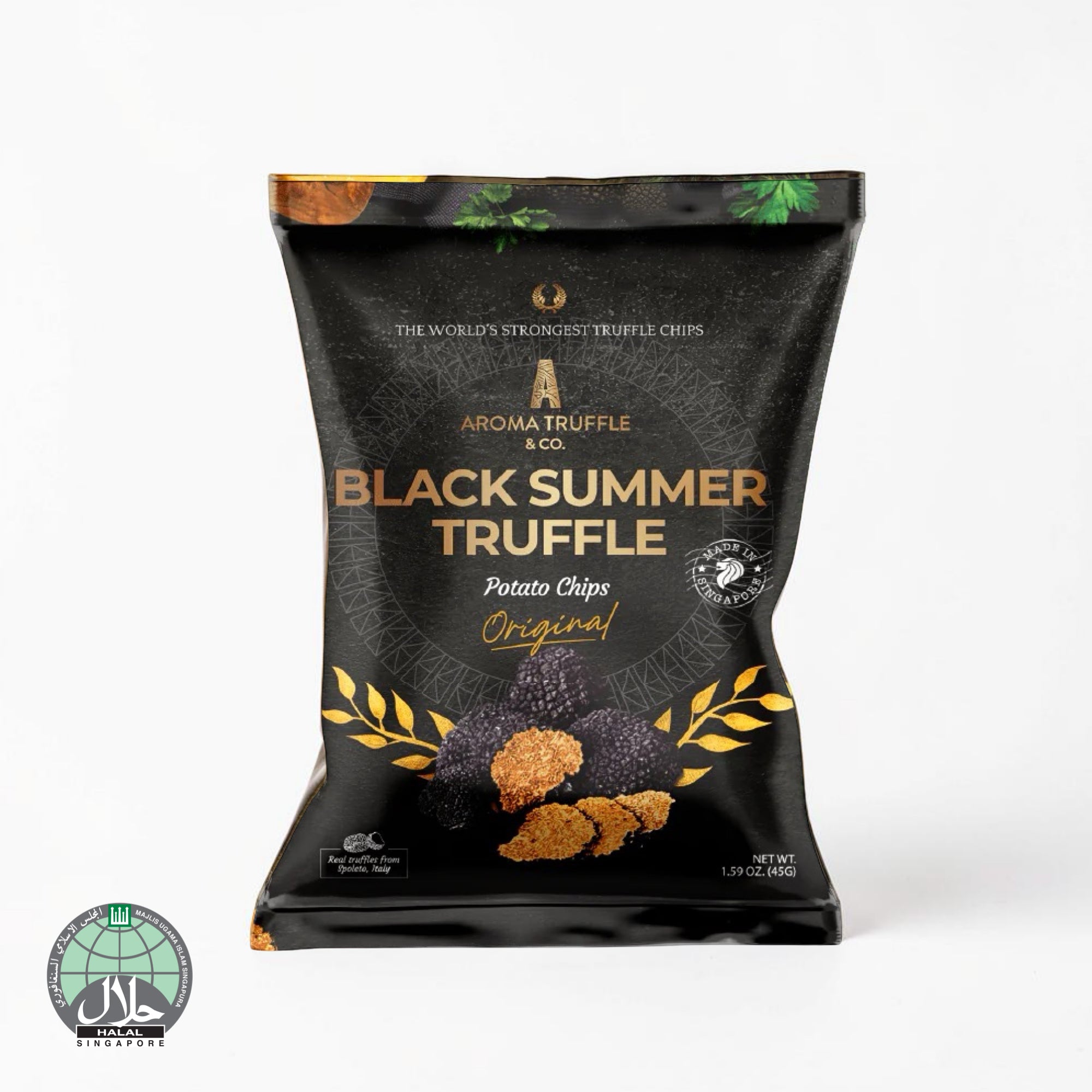 Black Summer Truffle Chips - Original (45g)