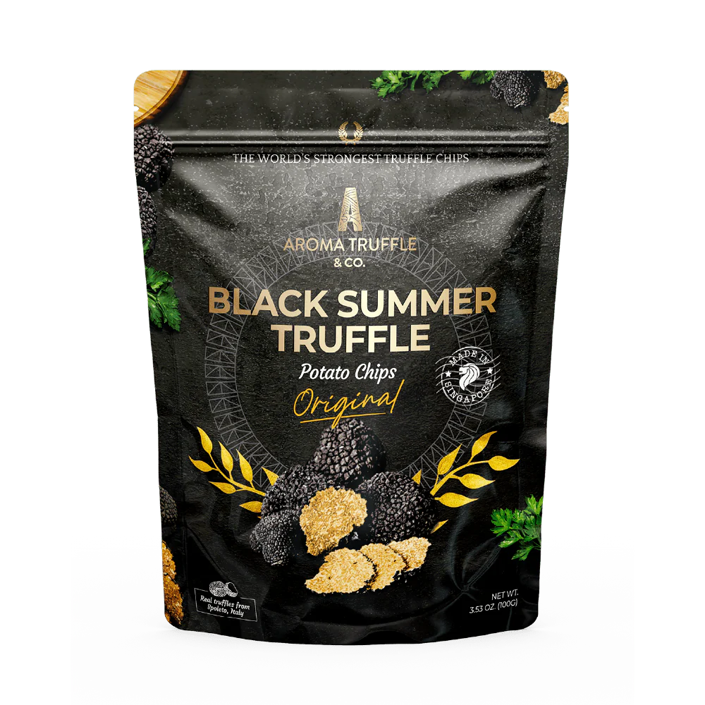 Black Summer Truffle Chips - Original (100g)