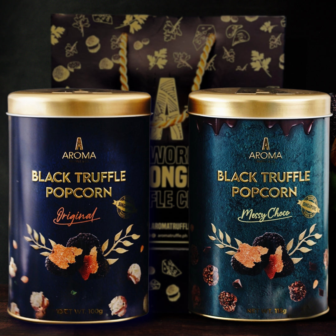 Christmas Package: 2 Black Truffle Popcorn