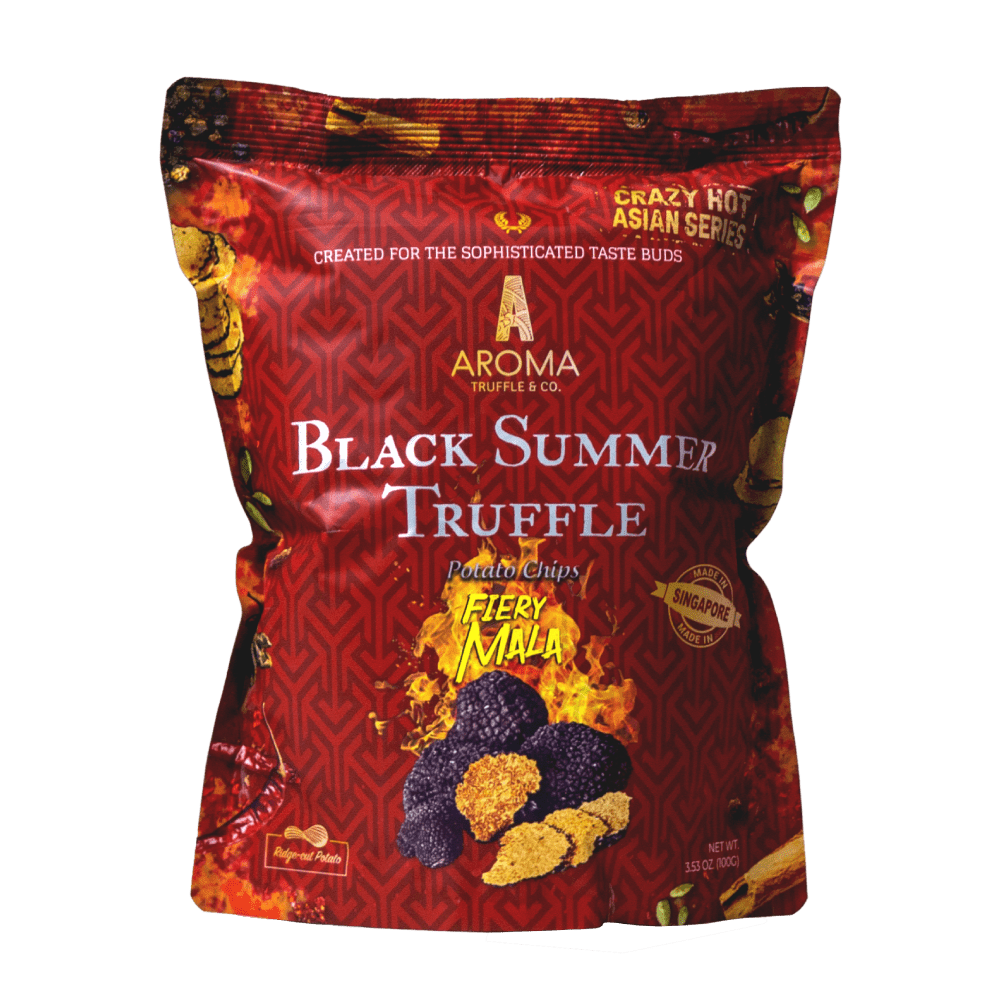 Black Summer Truffle Chips - Fiery Mala (100g)