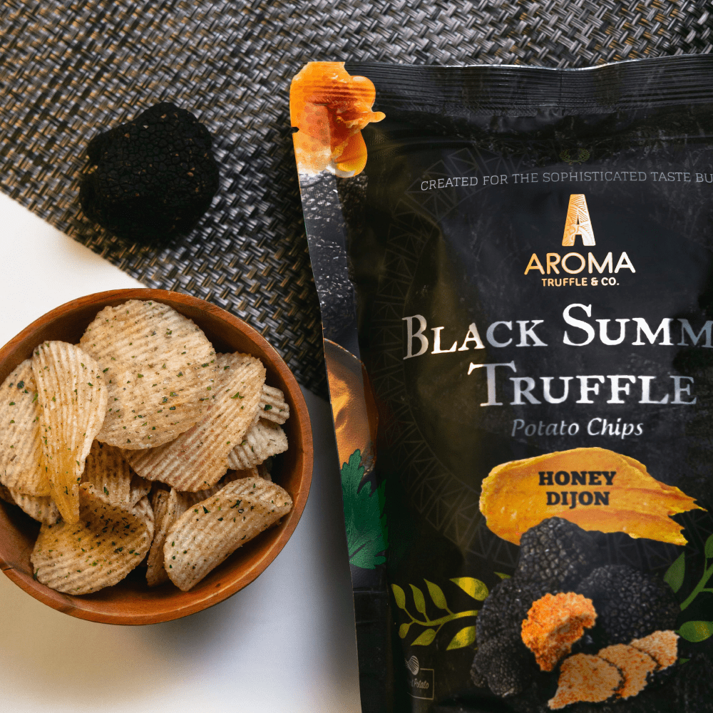 Black Summer Truffle Chips - Honey Dijon (100g)