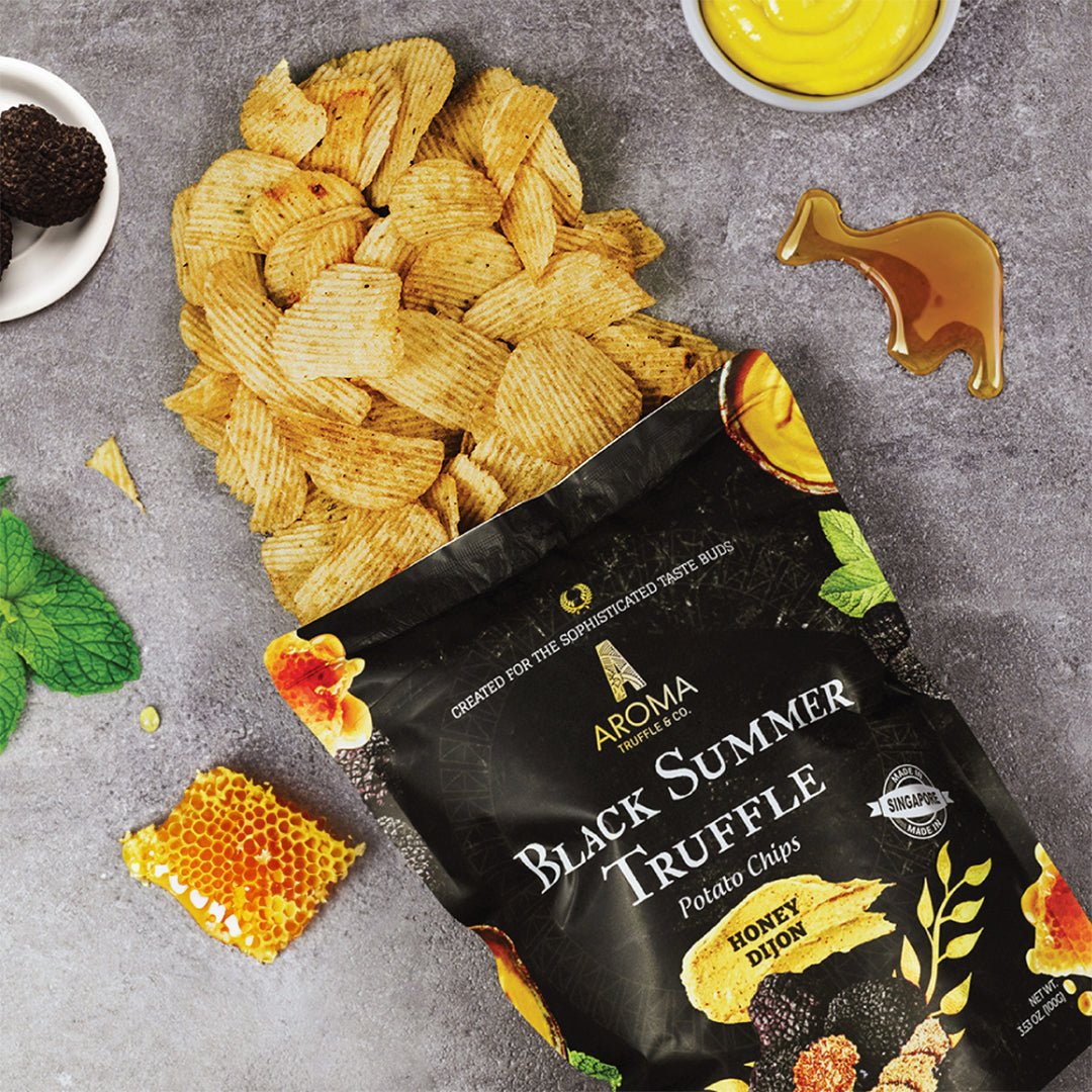 Black Summer Truffle Chips - Honey Dijon (100g)