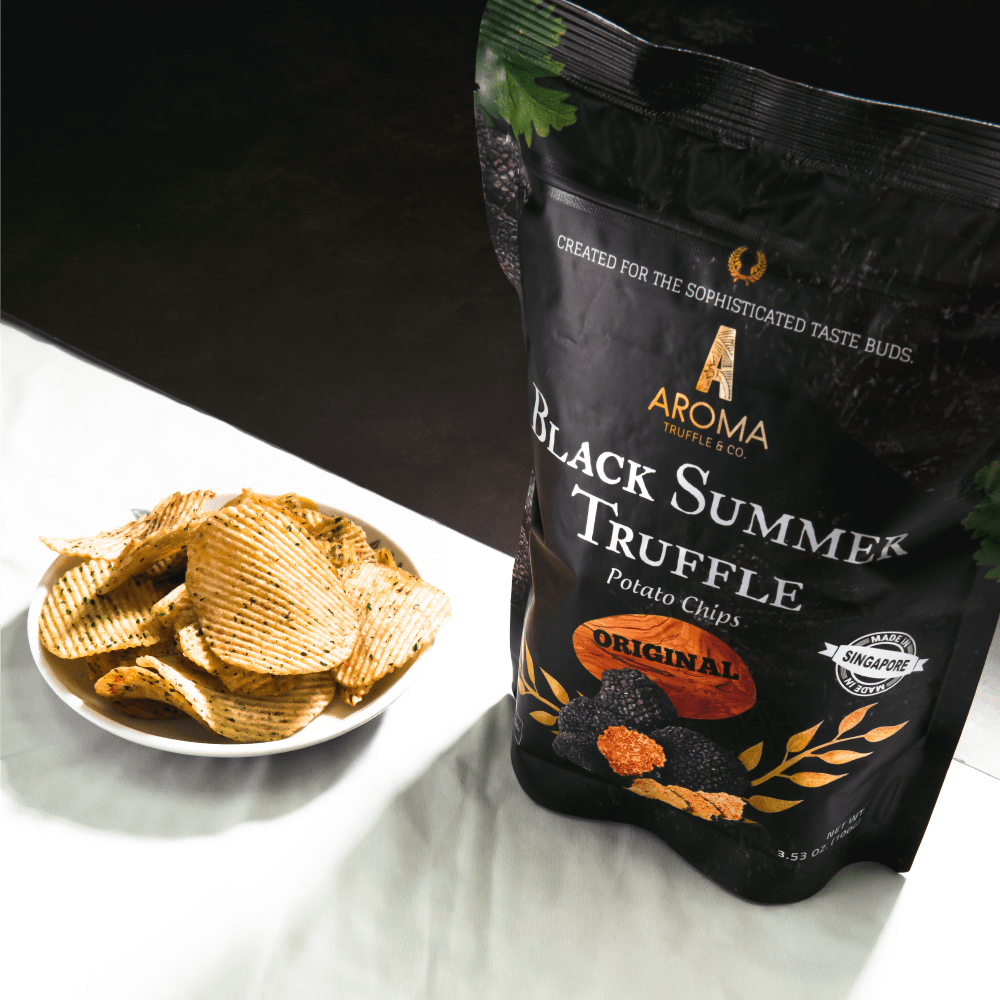 Black Summer Truffle Chips - Original (100g)