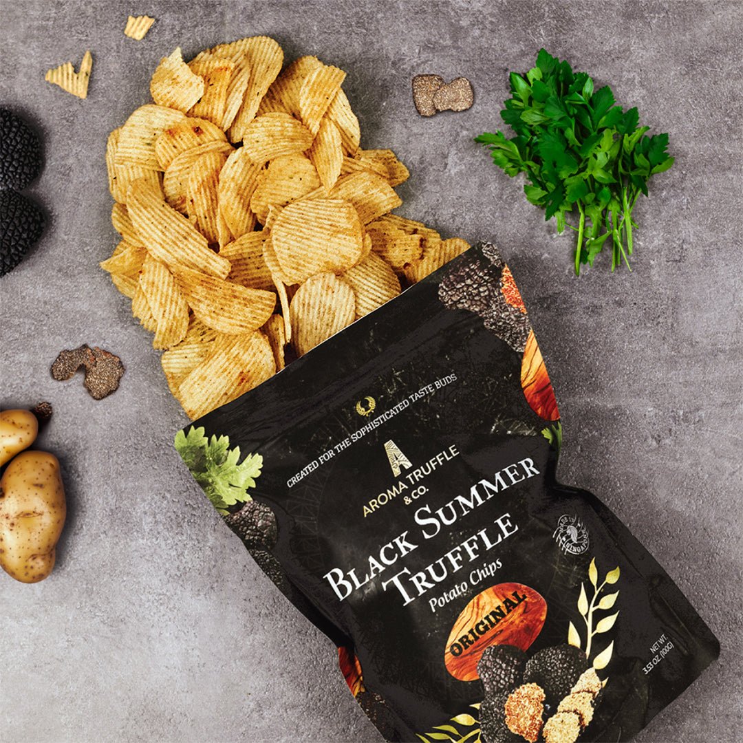 Black Summer Truffle Chips - Original (100g)