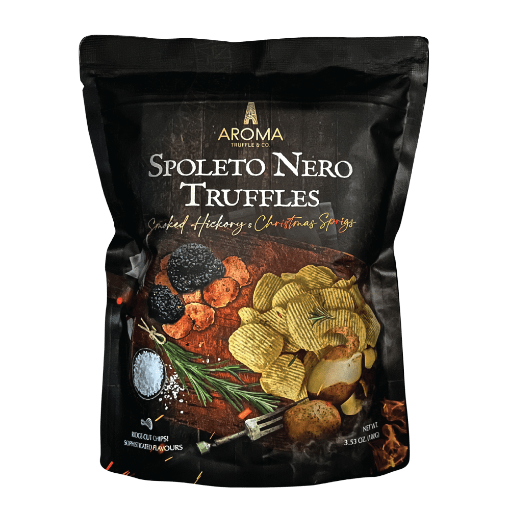 Black Summer Truffle Chips - Smoked Hickory (100g)