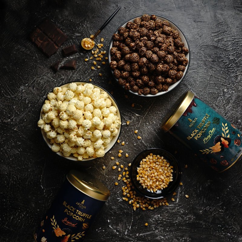 Black Truffle Popcorn - Messy Choco (115g)