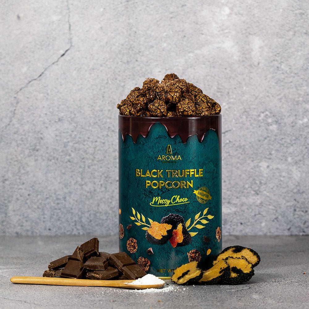 Black Truffle Popcorn - Messy Choco (115g)