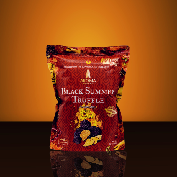 Black Summer Truffle Chips - Fiery Mala (100g)